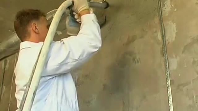 Работа с гипсовой штукатуркой KNAUF МП-75