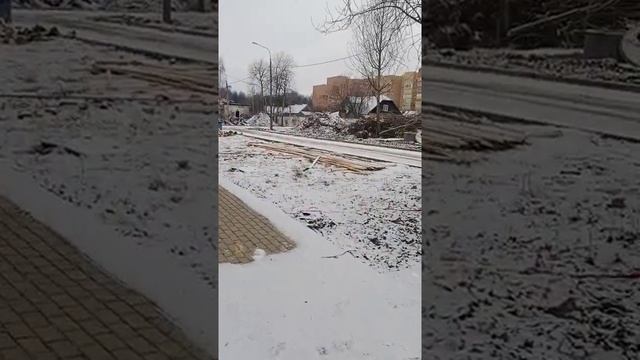 Электростальская Центральная Городская Больница инфекционный корпус. Электросталь декабрь 2020