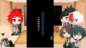 Mha react to Boruto and Naruto || Gacha Club || Shoutouts