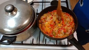 Заготовка на зиму. Универсальная заправка для борща, супа...