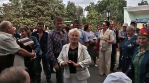 Разминка :) перед конкурсом в Елецком Горсаду елецкая рояльная гармонь