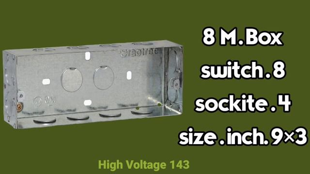 how to modular box size list || metal box switch board size || Tamil смотреть онлайн