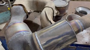 Удаление катализатора на Subaru Forester sh5