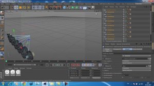 Cinema 4D Моделирование и анимация Танка Т-34/85 ЧАСТ 1 (ГУСЕНИЦЫ) (Modeling and animation Tank)