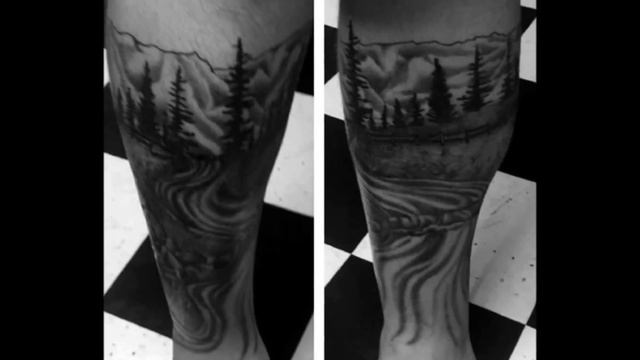 70 Pine Tree Tattoos For Men смотреть онлайн