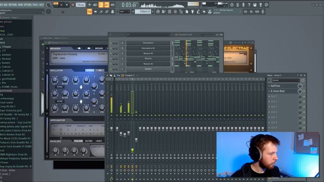 НОЧНОЙ БИТМЕКИНГ В FL STUDIO 20 ONLINE S01E07