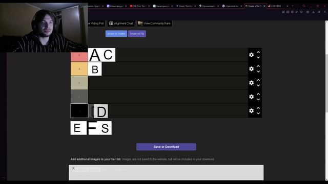 Тир лист оценок из тир листа смотреть онлайн