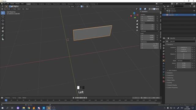 Практика моделирования 03 • Кровать и стол • Blender 2.9 смотреть онлайн