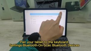 DUX DUCIS-TK Series Keyboard Bluetooth Pairing