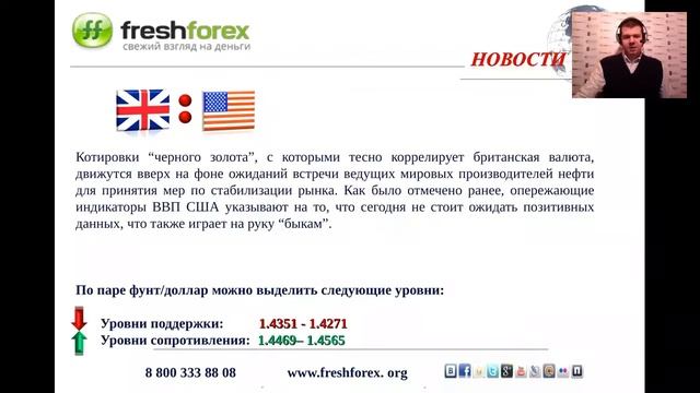 Ежедневный обзор FreshForex по рынку форекс 29 января 2016