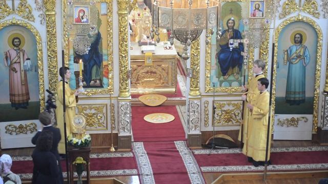 Свт. Иоанна Тобольского 23.06.2015 Литургия оглашенных