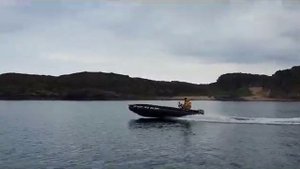 лодка из пнд на баренцевом море ( 30лс)