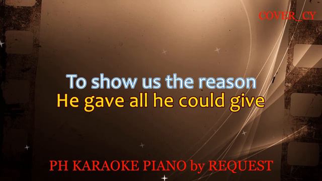 WE ARE THE REASON ( LOWER KEY ) ( DAVID MEECE ) COVER_CY смотреть онлайн