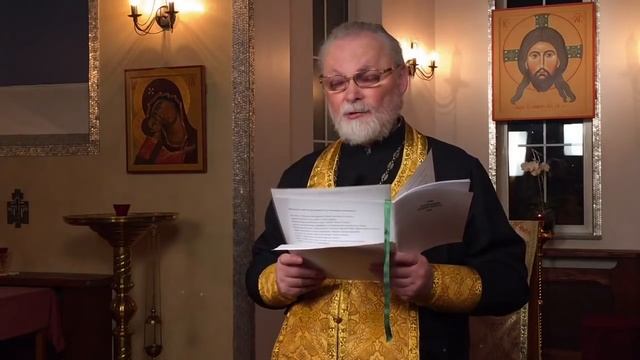 Вечерня на русском языке. Адамово изгнание. 13.03.21. Прямая трансляция богослужения