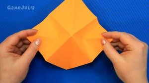 Простой подарок папе - Пятиконечная оригами Звезда из бумаги