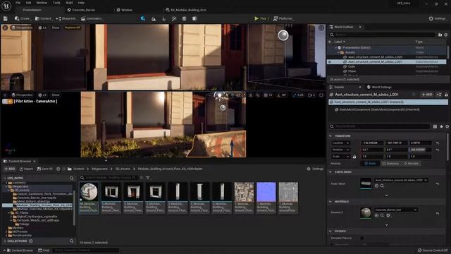 Unreal Engine 5 For Beginners Pt. 7 - Create A Camera