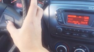 Кнопки Kia Rio 2013