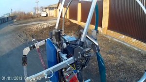 работа мотора  ЛИФАН 190 F на паралете