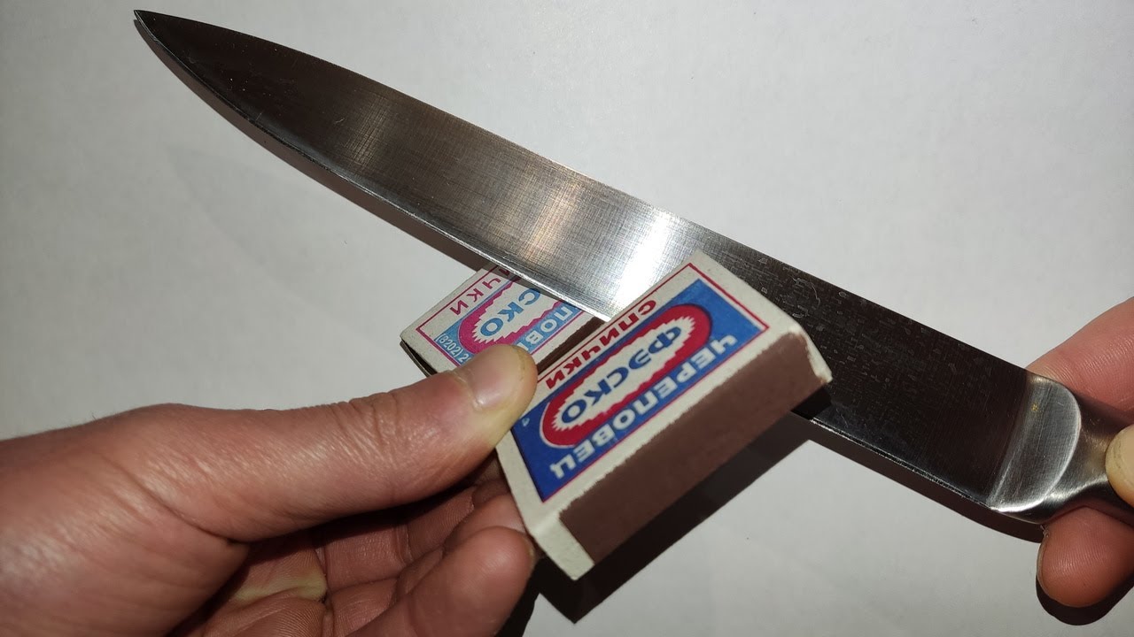 Как наточить нож за 5 секунд смотреть онлайн