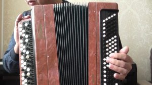 Разбор песни "Ой, мороз, мороз" на баяне для начинающих