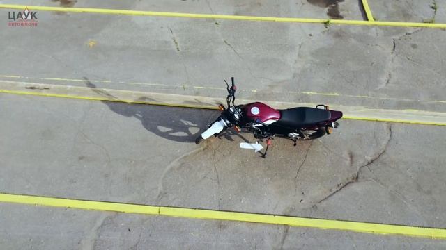 Сдача внутреннего экзамена в Автошколе ЦАУК на «А» категорию. смотреть онлайн