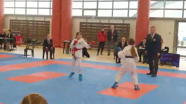 Тимошина Милана.девочки 10-11 лет до 32 кг.Кубок Банзай смотреть онлайн