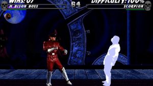 Mortal Kombat The Dragon Tournament - M BISON BOSS Gameplay Playthrough