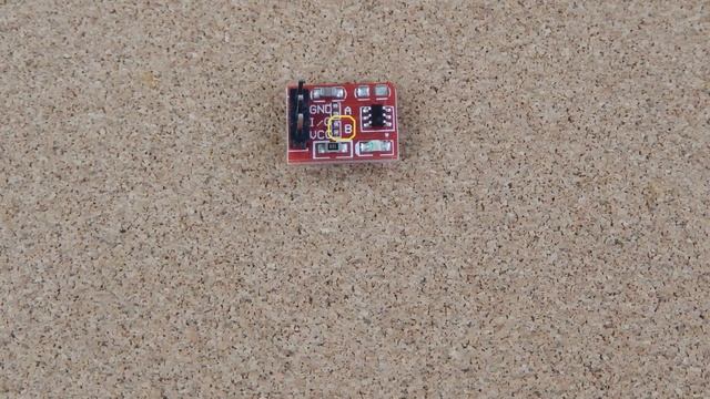 Сенсорный модуль TTP223 - сенсорная кнопка или выключатель. смотреть онлайн