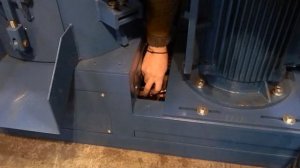 Контроль натяжения ремней агломератора