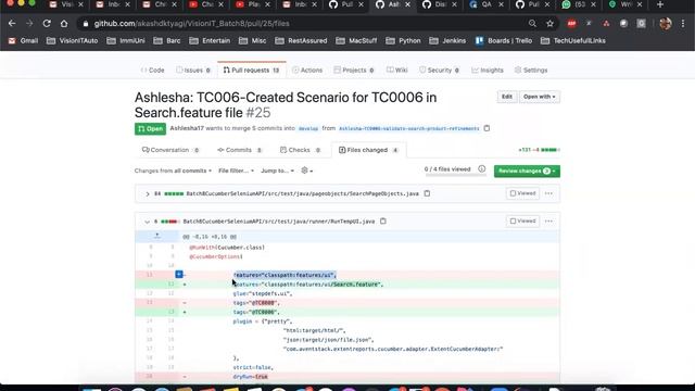 Batch 8 Selenium with Cucumber-Git Hub Pull Request Reviews-How to write Better Gherkin-Part-20 смотреть онлайн