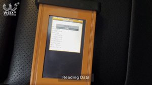 DashCoder4 DC4 Mileage Correction on Mercedes Benz W213 Full LCD DashBoard by OBD -WEIXY Electronic