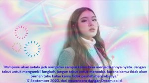 [Figure and Quote] Tiara Andini [Inspirational]