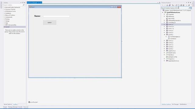 Fix: To prevent Possible Data Loss Before loading the designer Windows Forms смотреть онлайн