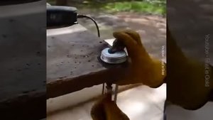 Мангал из бочки своими руками. Barbecue from a barrel with your own hands.