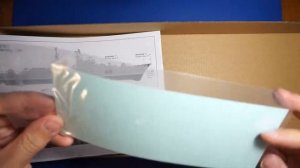 Unboxing Sovremenny Destroyer ship (Trumpeter 1:350 plastic model kit)