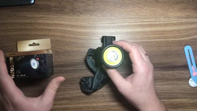 Налобный фонарик Perfeo Hudson смотреть онлайн