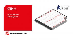 Плагин ТЕХНОНИКОЛЬ для Revit. Инструмент «Контруклон»
