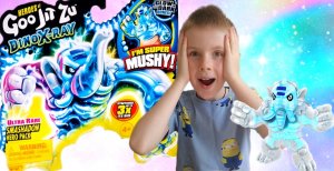 SMASHADON. МЕГАКРУТОЙ ГУДЖИТСУ. УСТИН РАСПАКОВЫВАЕТ СВЕТЯЩЕГОСЯ ГЕРОЯ ГУДЖИТСУ DINO X - RAY