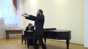 Роман Соколов (бас). Ария Дона Базилио "Клевета" из оперы "Севильский цирюльник"