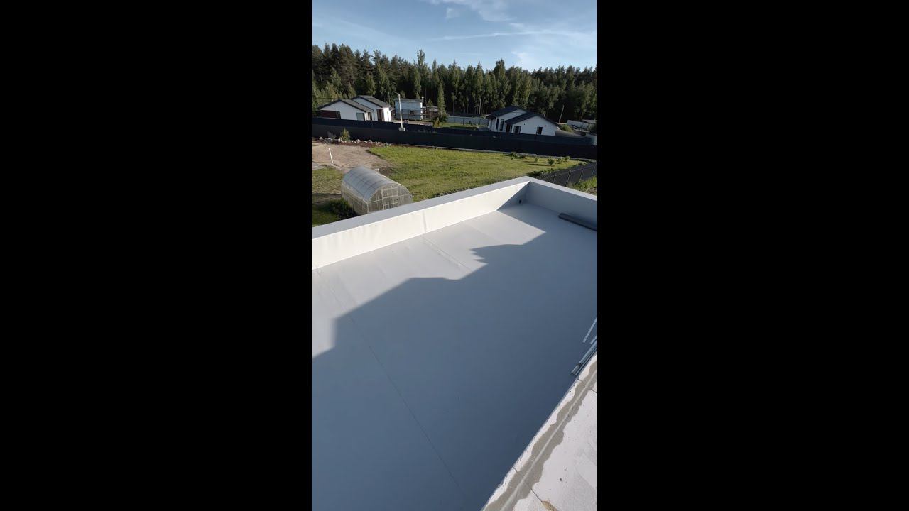 Плоская Крыша. Кровля из ПВХ Мембраны смотреть онлайн