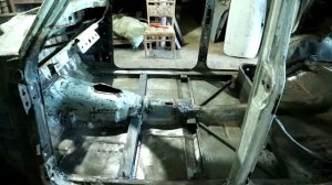 Переварка лонжерона  Последние кузовные работы  Восстановление 403 Москвича