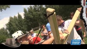 Корпоратив и тимбилдинг на природе Волжский прибой Авторский сценарий корпоратива "Тропой команчей"