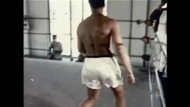 Muhammad Ali Footwork Slowmotion