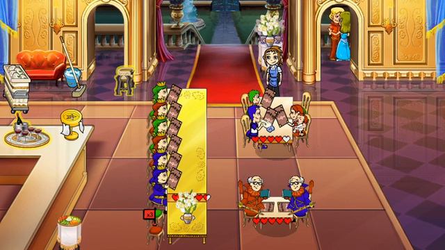 Diner Dash 4: Once Upon a Diner - The Dash Slipper - Level 3 смотреть онлайн