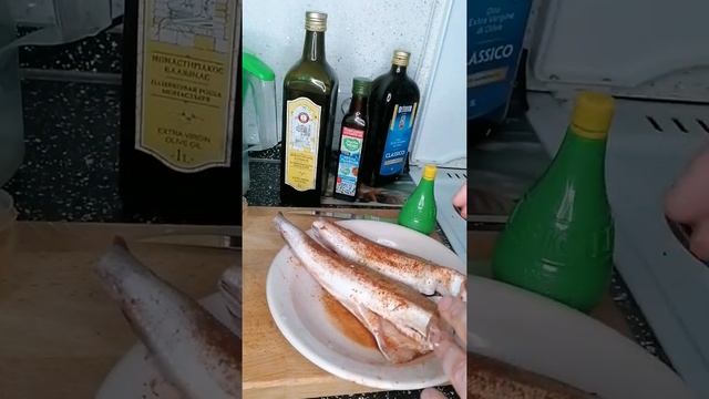 Готовим рыбу Хек на сковороде без масла( пп еда)