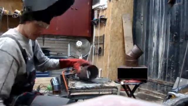 Сварка 1мм дымоходной трубы термофор сварочным инвертором