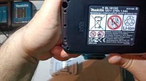 Makita Дрель-шуруповёрт DF488DWE-щеточный аппарат без подсветки новинка 2022го.Только распаковка .
