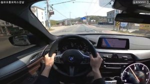 520d M스포츠패키지 운전해보세요 BMW G30 520d M SPORT PACKAGE POV DRIVE
