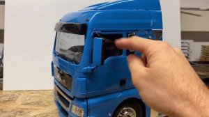 MAN Tgx 18.540 Tamiya 1:14 сборка часть4