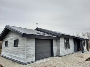 Внутренняя и внешняя отделка дома из СИП на УШП 145 кв.м. в п.Водино.